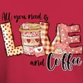 thumbnail image 3 of CafePress - All You Need Is Love And Coffee T Shirt - Men's Classic Graphic Cotton T-Shirt, 3 of 4