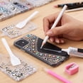thumbnail image 6 of Diamond Art Supplies Rhinestone Adhesive Glue for Phone Case Bling Nail Art Supplies Craft Embellishment Application Jewelry Making Tool 3.5 X 1 Inch 1 Count, 6 of 9