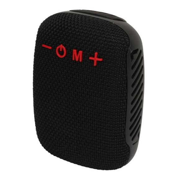 Altavoz Inmediable, Conexión Estéreo, Altavoz Inalámbrico para Ciclismo, Reproductor de Música Con Radio Inalámbrico Con Inserció de Tarjeta, Micrófono Incorporado, PARA