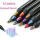 thumbnail image 3 of Lápiz de color de 12 colores, pincel para niños, lápiz de arco iris, bolígrafo de pintura de 8 colores mezclados, bolígrafo de arco iris de múltiples núcleos, 3 of 5