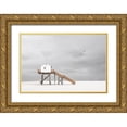 thumbnail image 1 of Endermann, Rolf 32x23 Gold Ornate Wood Framed with Double Matting Museum Art Print Titled - On the beach, 1 of 4