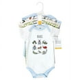 thumbnail image 2 of Hudson Baby Short Sleeve Bodysuits, 5-Pack, Newborn- 24 Months, 2 of 7
