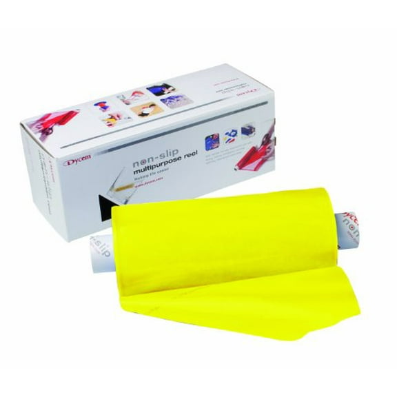 Dycem Non-Slip Material, Roll, 8" x 10 Yard, Yellow