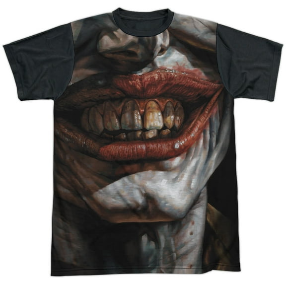 Batman Men's Asylum Sublimation T-shirt XXX-Large White