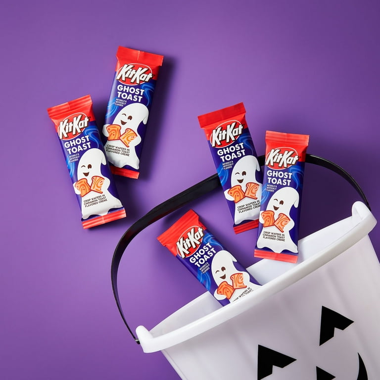 Kit Kat Ghost Toast Cinnamon Toast Flavored Creme Wafer Snack Size