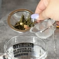 thumbnail image 4 of Tiesta Tea - Stainless Steel Tea Ball Strainer for Loose Leaf Tea, Reusable Infuser with Extra Fine Mesh & Chain, Brews Hot, Iced Tea & Coffee, Small Tea Egg Steeper for One Cup - Holds 1 TBSP of Tea, 4 of 9