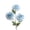 #04_Blue, variant on Dahlias Artificial Flowers, Faux Dahlias Real Touch, No Wilting, Low Upkeep, Dining Table Centerpieces, Wedding, Home Decor, #04_Blue