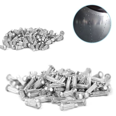 WORGEOUS  1500 Pcs Rivet Nut Tool Solid Semicircular Rivets Work