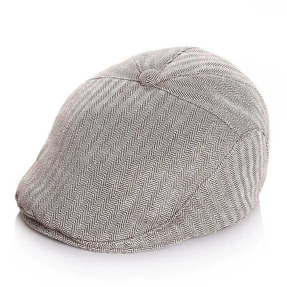 Rolanko Boy's Tweed-Newsboy Cap Toddler Cotton Beret Hat