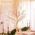 thumbnail image 2 of Árbol de manzanita artificial NUPTIO blanco de 80 cm de altura para bodas, 2 of 9