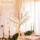 thumbnail image 2 of Árbol de manzanita artificial NUPTIO blanco de 80 cm de altura para bodas, 2 of 9