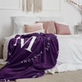 thumbnail image 5 of Initial Birthday Gifts for Women, Monogrammed Gifts for Women, Gifts for Women/Girls/Grandma/Coworker, Personalized Christmas Birthday Gifts for Mom/Her, Letter M Blanket 50x60in, 5 of 6