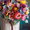 Boho Bouquet, variant on Vintage Floral Bouquet Canvas Print Wall Art, Room Decor for Living Room Bedroom Dining Room Office Entryway Hotel