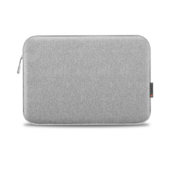 Qarigey Bolsa para tableta de 14/15/17 pulgadas, organizador electrónico, funda Universal para teléfono, contenedor de Cable, Estuche de Bolsas de mensajero y de hombro Gris 14-15 pulgadas