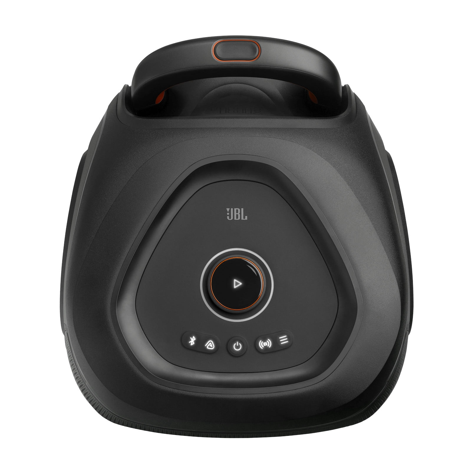 JBL PartyBox 330 - Portable party speaker with JBL legendary sound, futuristic lighting, a telescopic handle and wide wheels. - Black
