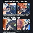 thumbnail image 6 of glasses frame bender,glasses adjustment kit,temple arms adjuster,Glasses Frame Nose Pad Adjustment Multi-Tool, 5-in-1 Optician Tools, Simple Eyeglass Repair Kit, 6 of 8