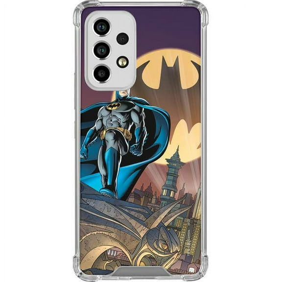 Skinit DC Comics Batman in the Sky Galaxy A53 5G Clear Case