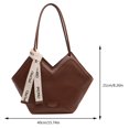 thumbnail image 2 of Bolsos Hobo para mujer Bolsos de moda de cuero Bolsos de hombro ligeros Totes sólidos, 2 of 8