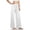 White, variant on Abomasnow Women's Athletic Pants Elastic High Waist Wide Leg Lounge Pants Casual Soft Loose Comfy Stretchy Trousers