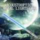 thumbnail image 2 of Light Up Saber - Sable de luz con empuñadura de metal con efectos de sonido Juguetes de cosplay para niños Hugtrwg Para estrenar, 2 of 8
