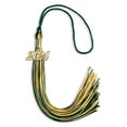 thumbnail image 4 of Endea Graduation Hunter Green/Gold Mixed Color Graduation Tassel with Gold Date Drop, 4 of 10