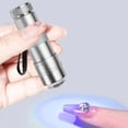 thumbnail image 4 of 2 Pack LED Lamp Mini Portable Quick Drying Nail Dryer with Silicone Head 12 LED Beads Battery Operated Beauty Tool, 4 of 5