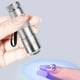 thumbnail image 4 of Mini lámpara LED UV para uñas con cabezal de silicona Secado rápido Lámpara UV portátil para uñas 12 perlas LED Aluminio y silicona Alimentación por pilas, 4 of 5