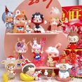 thumbnail image 5 of Three, Two, One! Happy Chinese New Year Series 1pc/16pcs Action Figure Cute Model Toys New Year Birthday Trendygift, 5 of 5