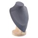 thumbnail image 1 of Soporte de exhibición de collar y colgante de busto de joyería de cadena Soporte de collar de decoración de madera para M, 1 of 9