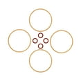 thumbnail image 2 of Carburetor Bowl Gasket Kit Carburetor Gasket Lawnmower Parts Compatible with Honda Gcv160 Gcv190 G150 G200 G300 G400 #16010-883-015, 2 of 5