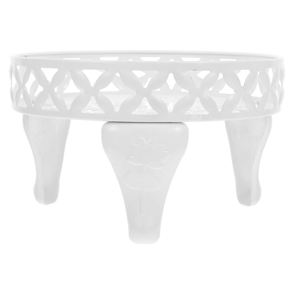 Metal Plant Stand Iron Plant Stands for Indoor and Outdoor Heavy Duty Flower Pot Stands for Multiple Plant White Potted Plant Holder for Garden Home