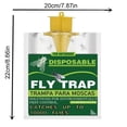 thumbnail image 4 of Atrapamoscas Desechable Moscas Trampa Colgante No Tóxico para Exteriores (Verde) Tmvgtek Para estrenar, 4 of 4