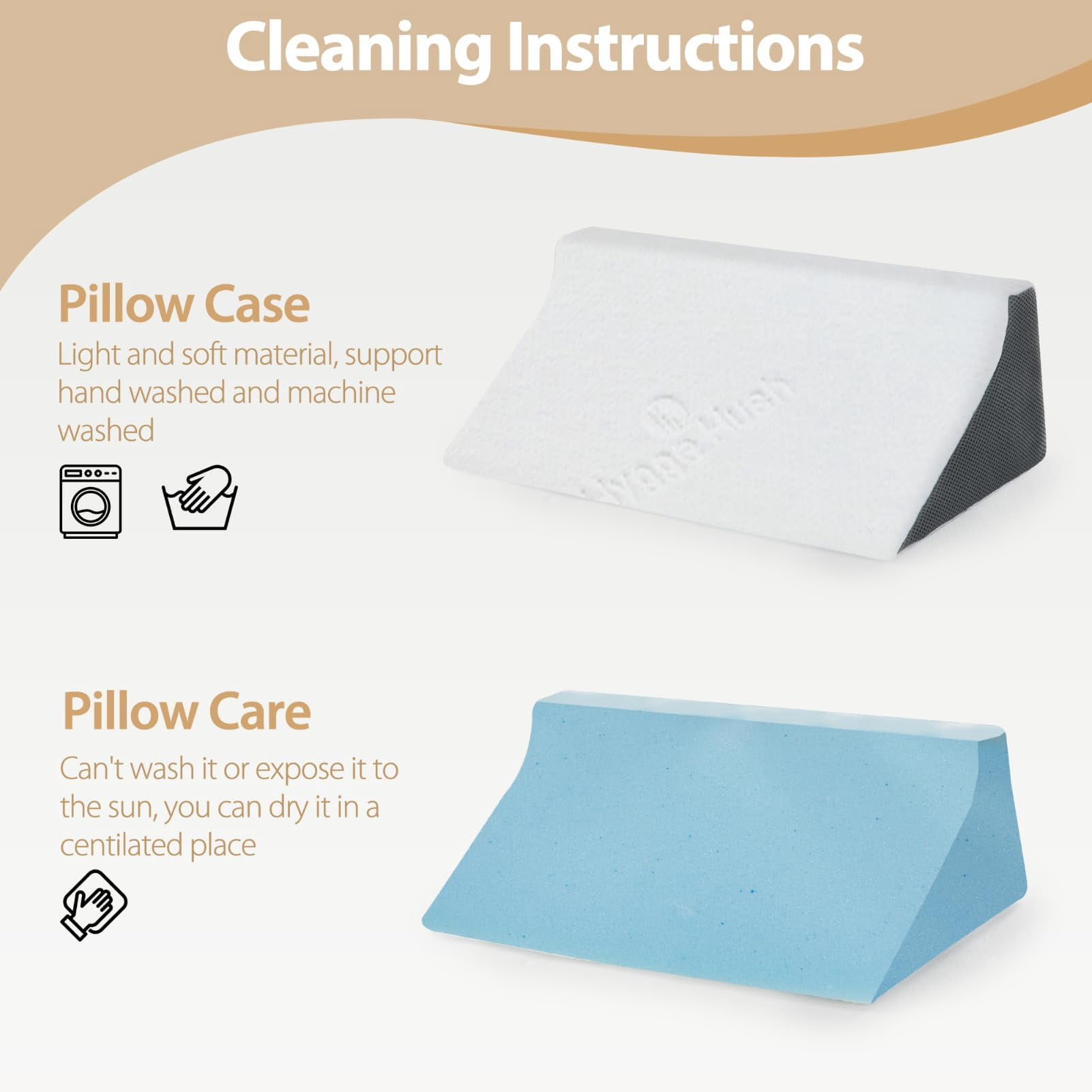 Side Wedge Pillow For Sleeping  Sleeper Body Positioners Preventing After Support Ankle Bed Sleepers