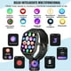 thumbnail image 2 of Reloj Deportivo Inteligente con Bluetooth,2,01 Pulgadas Reloj Inteligente Resistente Al agua con Monitor de Frecuencia Cardíaca para Mujeres y Hombres,Podómetro,Compatible con iOS, Android. (Negro), 2 of 5