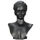 thumbnail image 2 of 2x Maniquí de Resina Negra Soporte de Estante de Exhibición de Pendientes de Mostrador de de Dama 3D, 2 of 9