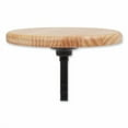thumbnail image 4 of 6800 Series Height Adjustable Wood Seat Swivel Stool, Supports Up to 300 lb, 19" to 25" Seat Height, | Bundle of 2, 4 of 4