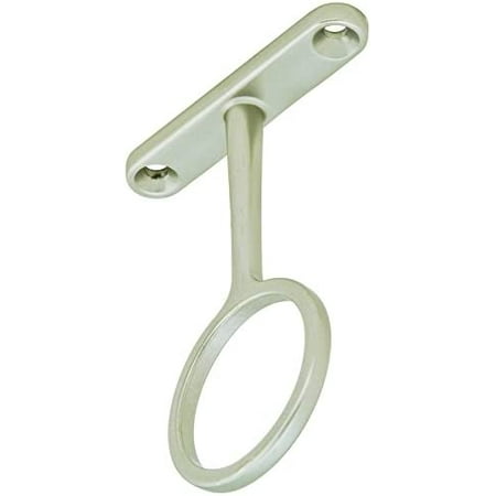

Sturdy Steel Center Closet Rod Support Bracket For Standard 1-5/16 Diameter Closet Rods (2 Polished Chrome)