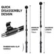 thumbnail image 1 of Golf Swing Trainer Rotazione dell'avambraccio Golf Swing Training Aid Stick Nero Sywqhk Para Estrenar, 1 of 2