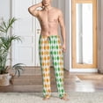 thumbnail image 2 of Fotbe St. Patrick's day argyle Pattern Men's Pajama Pants,Sleepwear Pants,Pj Bottoms Drawstring And Pockets-X-Large, 2 of 6