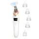 thumbnail image 1 of Succionador Extractor De Puntos Negros Kimhi Limpiador Electrico De Poros Color Blanco Con 3 Niveles De Succión Ajustables Recargable Por Usb Y 5 Cabezales Intercambiables Limpieza Facial, 1 of 5
