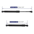 thumbnail image 4 of Unique Bargains 2 Pcs Rear Hatch Lift Support Struts Gas Spring No.7700838612 for Renault Megane Saloon 1996-2003 Black, 4 of 7