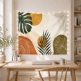 thumbnail image 5 of Botanical Abstract Art on Cream Beige Background, Peaceful Boho for Plant Lovers, Modern Wall Decor, Housewarming Gift Tapestry Wall Hanging for Bedroom and Living Room, 5 of 7