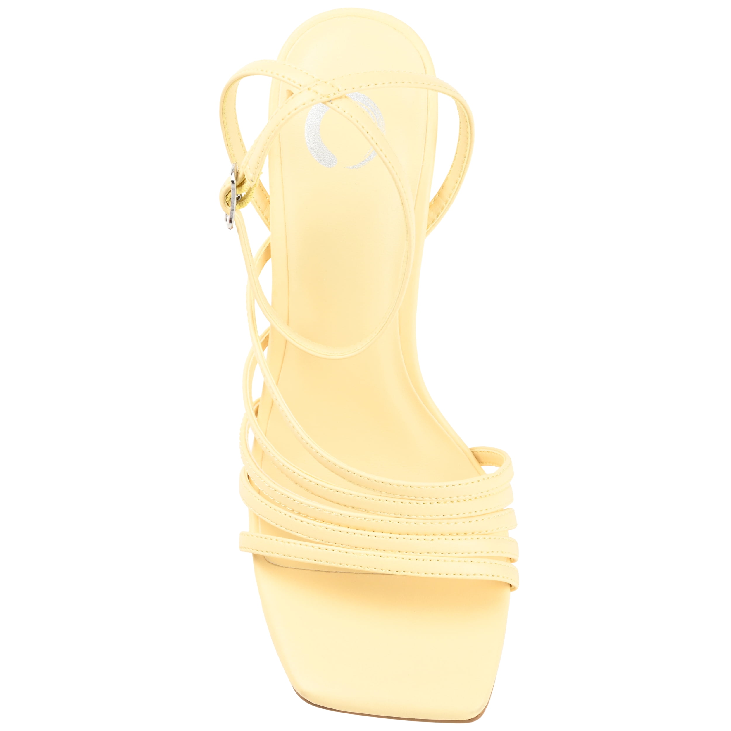 Journee Womens Louella Open Toe High Stiletto Dress Sandals