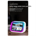 thumbnail image 4 of Altavoz Bluetooth Inteligente con Pantalla Grande y Control de Temperatura, Altavoz de Mesa con FM, Decoración de Oficina, Color ., 4 of 5