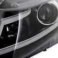 thumbnail image 6 of DRL LED Light Bar Strip Projector Headlight Head Lamp Replacement in Black Housing Clear Lens Made For And Compatible With 2012 - 2015 Honda Civic 12 13 14 15, 6 of 7