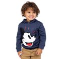 thumbnail image 2 of Disney Mickey Mouse hood Toddler Boys Pullover Hoodie Gray Blue 2T, 2 of 5