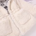 thumbnail image 7 of SYNPOS 1-8T Girls Winter Warm Coats Ear Hooded Faux Fur Fleece Jacket, 7 of 7