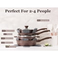 thumbnail image 2 of Juego de utensilios de cocina SENSARTE antiadherentes de 13 piezas con revestimiento de granito, 2 of 8