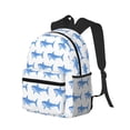 thumbnail image 2 of Fotbe Party Shark Cute Lightweight Casual Laptop Backpack for Men and Women, Daily use Waterproof backpack, Backpack for College, 2 of 8