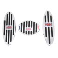 thumbnail image 2 of Accelerator 3PCS Accelerator Pad With Rest Step Stainless Steel PPE Rubber Replacement For F54 / F55 / F56 / F60, 2 of 8